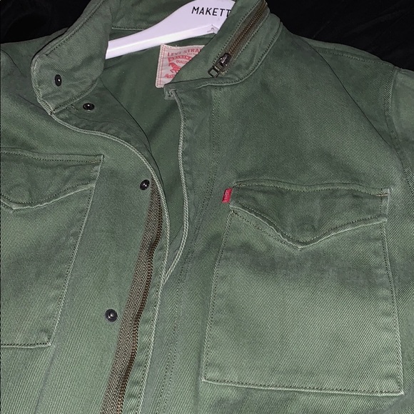 Levi's Jackets & Blazers - Men’s Green Jean Jacket